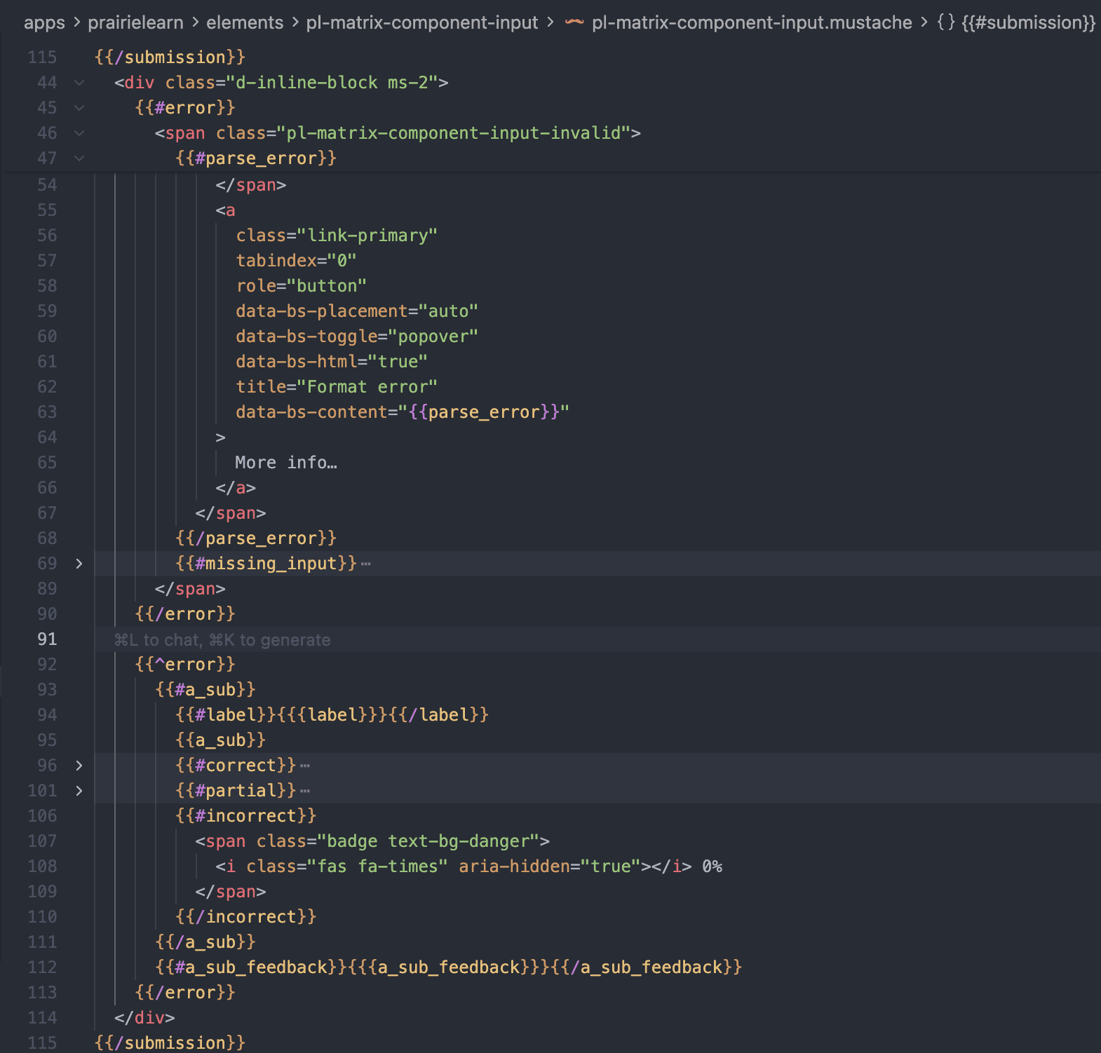 Syntax highlighter in VSCode